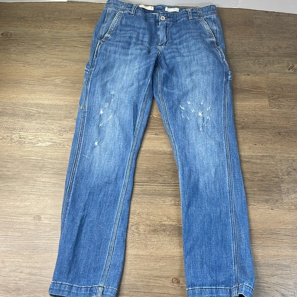Anthropologie Pilcro and the Letterpress Relaxed Distressed Carpenter Jeans, 28 - Picture 9 of 14